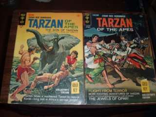 Tarzan 138 205    lot of 32 comic books(Gold key)  