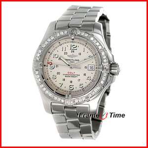   Colt Aeromarine Quartz II Diamond Stainless Steel Watch A74380  