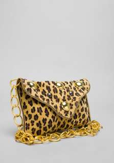 WINTERS Crossbody Stud Bag Chain Strap in Leopard at Revolve 