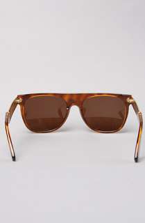 Super Sunglasses The Flat Top in Havana Glitter and Gold  Karmaloop 