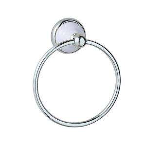   Franciscan Collection Towel Ring in Chrome 5284 at The Home Depot