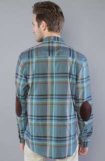 WeSC The Tad Buttondown Shirt in Adriatic Blue  Karmaloop 
