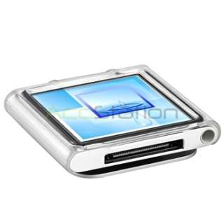 Clear Hard Case Accessory+Film for iPod Nano 6th Gen 6G  