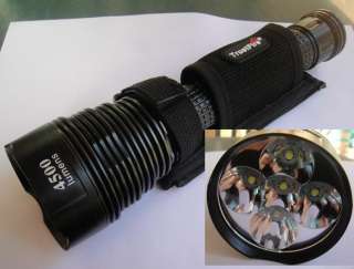 TrustFire 4500 Lm 5x CREE XM L T6 LED Flashlight Torch 3x 18650/26650 