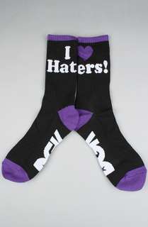 DGK The Haters Sock 3Pack in Black Athletic Heather White  Karmaloop 