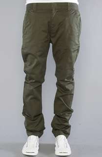 WeSC The Eddy Chino Pants in Forest Night  Karmaloop   Global 