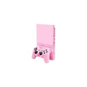  PS2 Konsole Slim, pink Starter Pack  Games