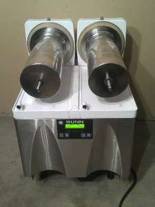   Gourmet Ice Dual Hopper Slush Frozen Drink Beverage System Machine