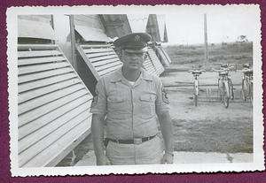 1960s Vietnam City USAF Sergeant at Bien Hoa Photo  