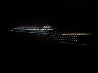 Britannic 40 LED LIGHTS Model Cruise Ship Replica  