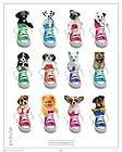 Poster Keith Kimberlin Hunde Welpben in sneakers Schuhe