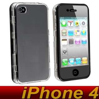 Apple iPhone 4 4S Crystal Case Schutz Hülle Hard Cover Etui Tasche 