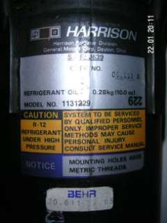 Klimakompressor HARRISON SAE J639, MODEL NO. 1131229 in Bayern 