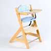 Kinderhochstuhl Treppenhochstuhl mit Sitzkissen und abnehmbaren Tisch 