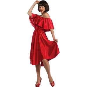 Saturday Night Fever Red Dress Adult Costume ..  