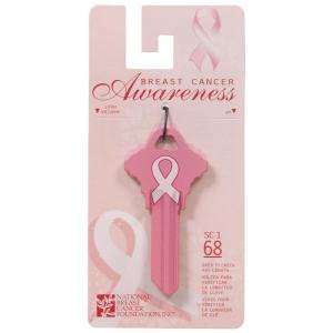   68 Blank Breast Cancer Pink Ribbon Theme Key 87516 