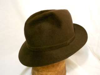   Borsalino Avgvsta Diamante Fedora Hat JJ Hat Center Inc., Dark Brown