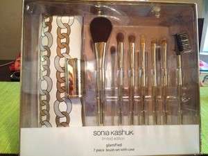 NEW SONIA KASHUK GLAMIFIED LIMITED EDITION MAKE UP BRUSH SET LOW PRICE 