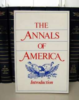 Annals Of America  21 Vol. Set + Introduction  