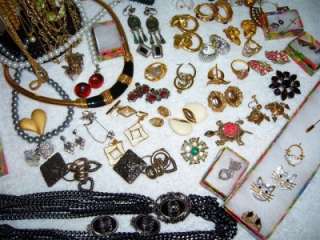 Huge Vintage Estate Jewelry Lot 1928 Monet Avon Bergere AK SC PD 