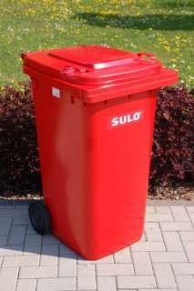 Die Mülltonnen des deutschen Herstellers SULO zeichnen sich durch 