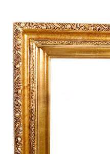 20 X 30 WOOD PICTURE FRAME GOLD WEDDING PICTURE FRAME  