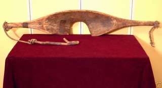 Centuries Old Wooden Yoke for People w Original Rope  
