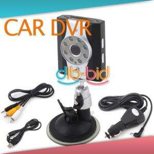 LED Night Video Car Dash Camera Cam Recorder DVR Holder  