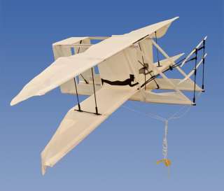   Drachen HQ Wright Flyer Kitty Hawk Kite mit Schnur Einleiner Flugzeug