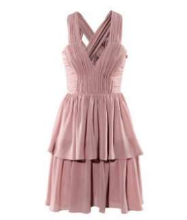 Kleid Abendkleid Silvester Minikleid rosa altrosa 36 38 S NEU in 
