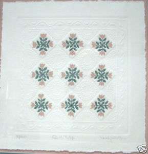 Judy Severson   Quilt Tulip/ Limited Edition  