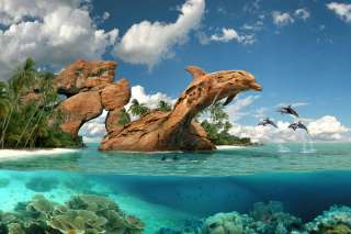 Dolphin paradise  Als der Sonnengott Apollon auf einer Insel mitten 