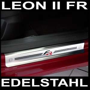 FR EDELSTAHL EINSTIEGSLEISTEN SEAT LEON II ab 2005   