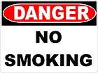 danger no smoking sign safety osha smoke  
