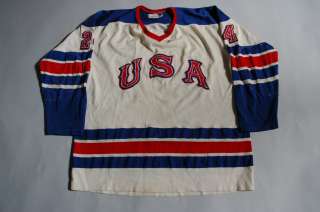 1972 Team USA Olympic Tim Regan Game Worn Jersey  