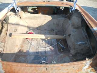 1954 or 1955 CADILLAC 2 DOOR COUPE ENGINE TRANSMISSION BARN FIND PARTS 