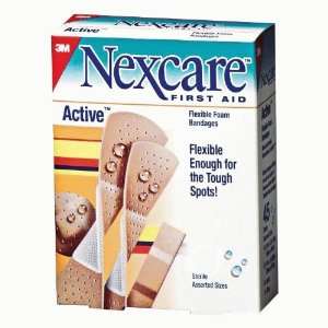  3M 512 30PB 30 Count Nexcare 1X3 Active Bandages Health 