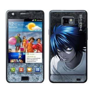 Death Note L cover skin for Samsung Galaxy S II  