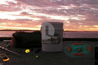 Nylon Fish Cage Portable Minnow Fishing Lure Trap Cast Net 43 cm 