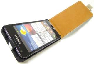 Samsung Galaxy i9100 S2 STRASS BLING GLITZER Echt Leder ETUI TASCHE 