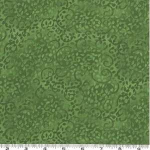  45 Wide Bon Appetit Trellis Green Fabric By The Yard 