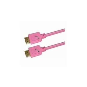  Cables Unlimited KaBLING Pink 2 Meter HDMI 1.3 Home 