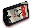 black leather folio stand cover case for new  kindle fire 7 