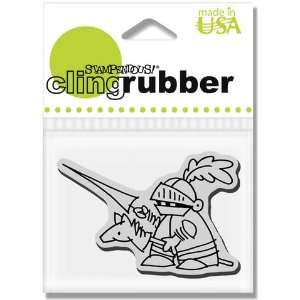  Cling Knight Cavalry   Rubber Stamps Arts, Crafts 