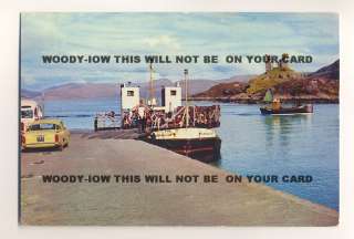 f9594   Scottish Ferry   Lochalsh , built 1971   postcard  