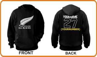 Felpa NEW ZEALAND ALL BLACK RUGBY Sweatshirt da S a XXL  