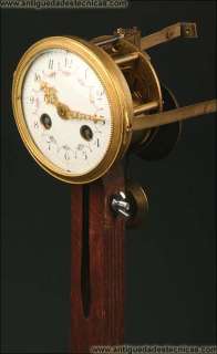 Excelente reloj de sobremesa. 1855. Discóbolo de Mirón  