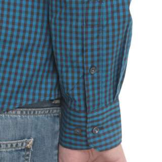 BEN SHERMAN Camicia manica lunga quadri Slim XS S M L XL Wiltshire 