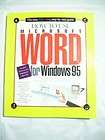How to Use Microsoft Word for Windows 95 Book