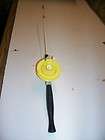 new schooley ice fishing rod reel rigged w line sp